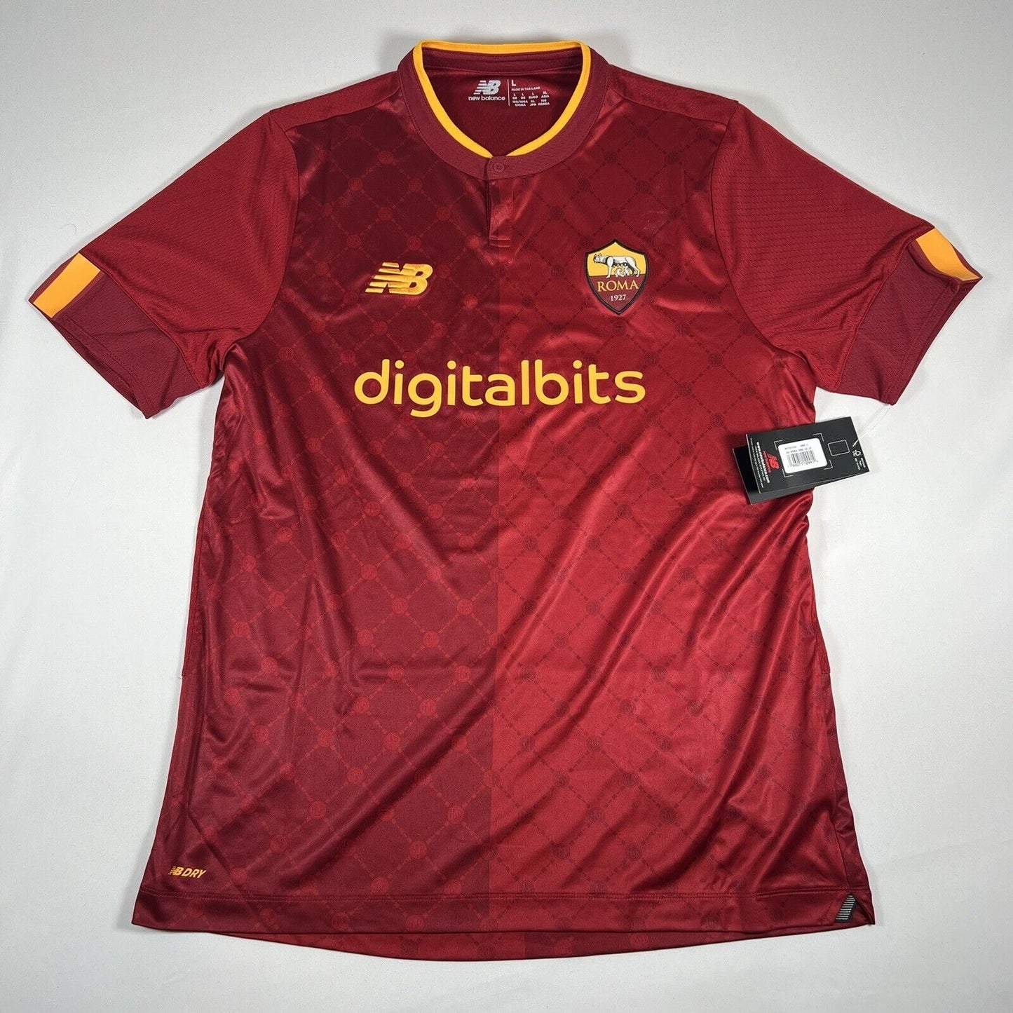 roma 2022 2023 home football shirt bnwt large2