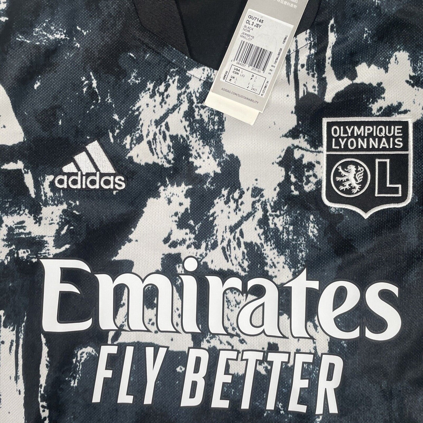 Olympique Lyonnais Lyon 2021/2022 Third Football Shirt BNWT Large - Football Shirt Kingdom