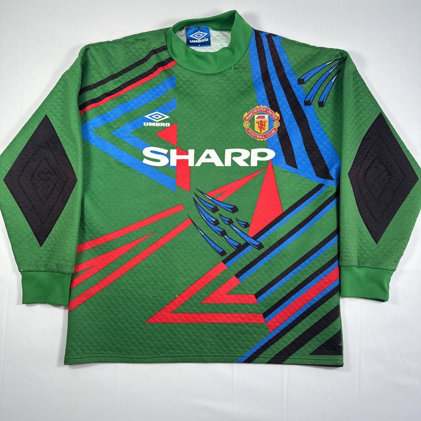 1 manchester united 1992 1993 goalkeeper football shirt medium3