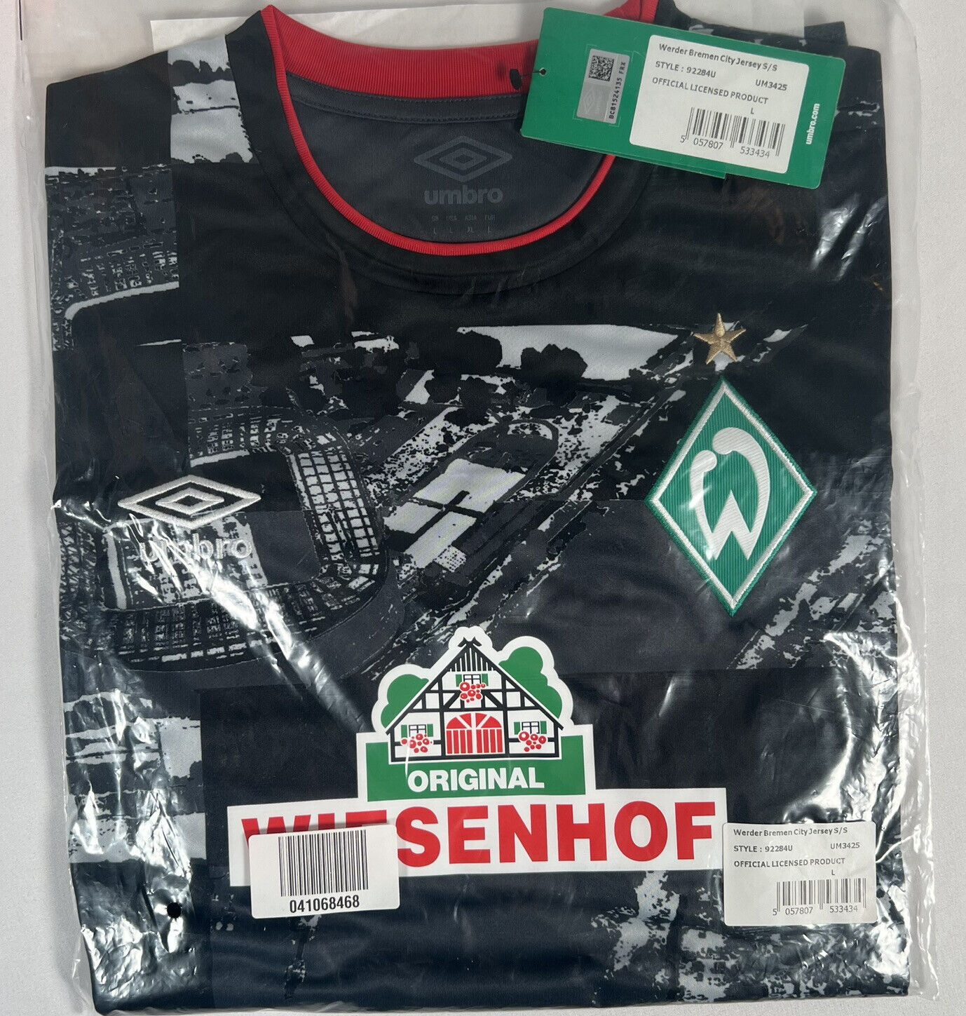 Werder Bremen 2020/2021 Third Football Shirt Large BNWT BNIB - Football Shirt Kingdom