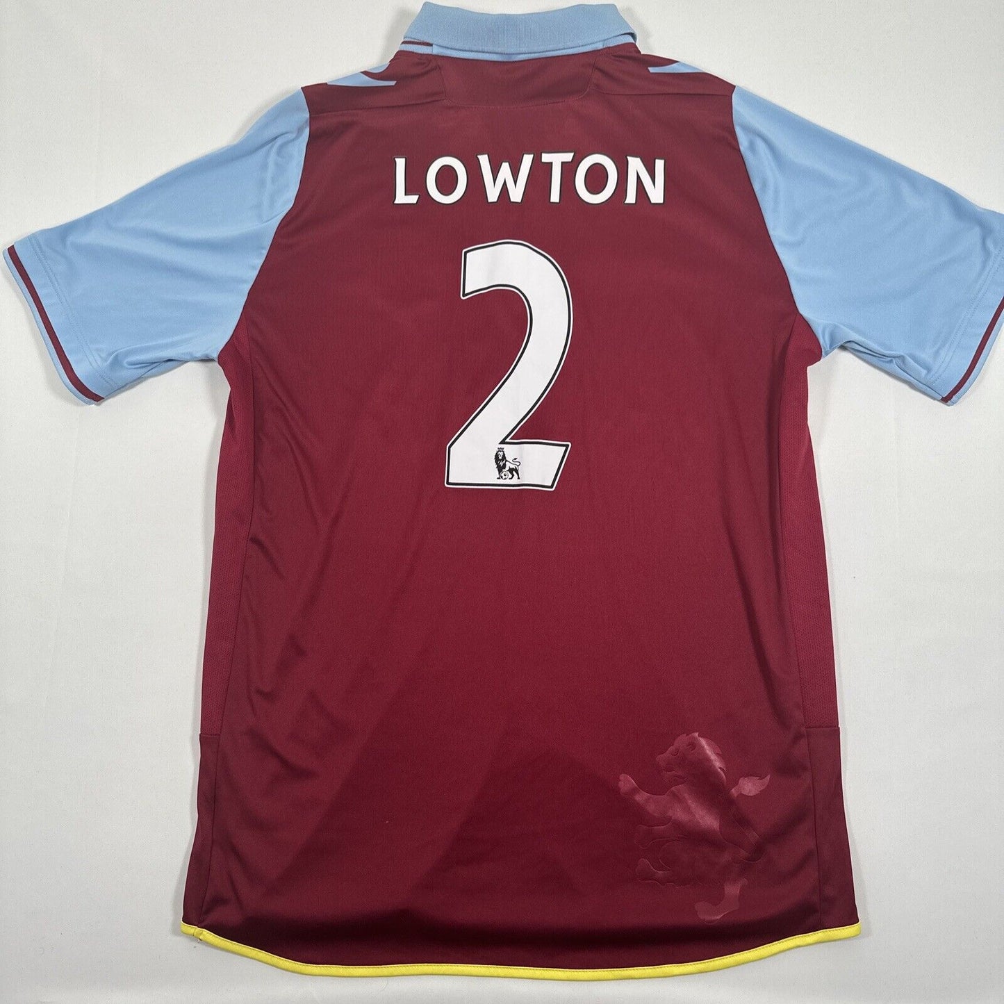 lowton aston villa 2012 2013 home football shirt xl4