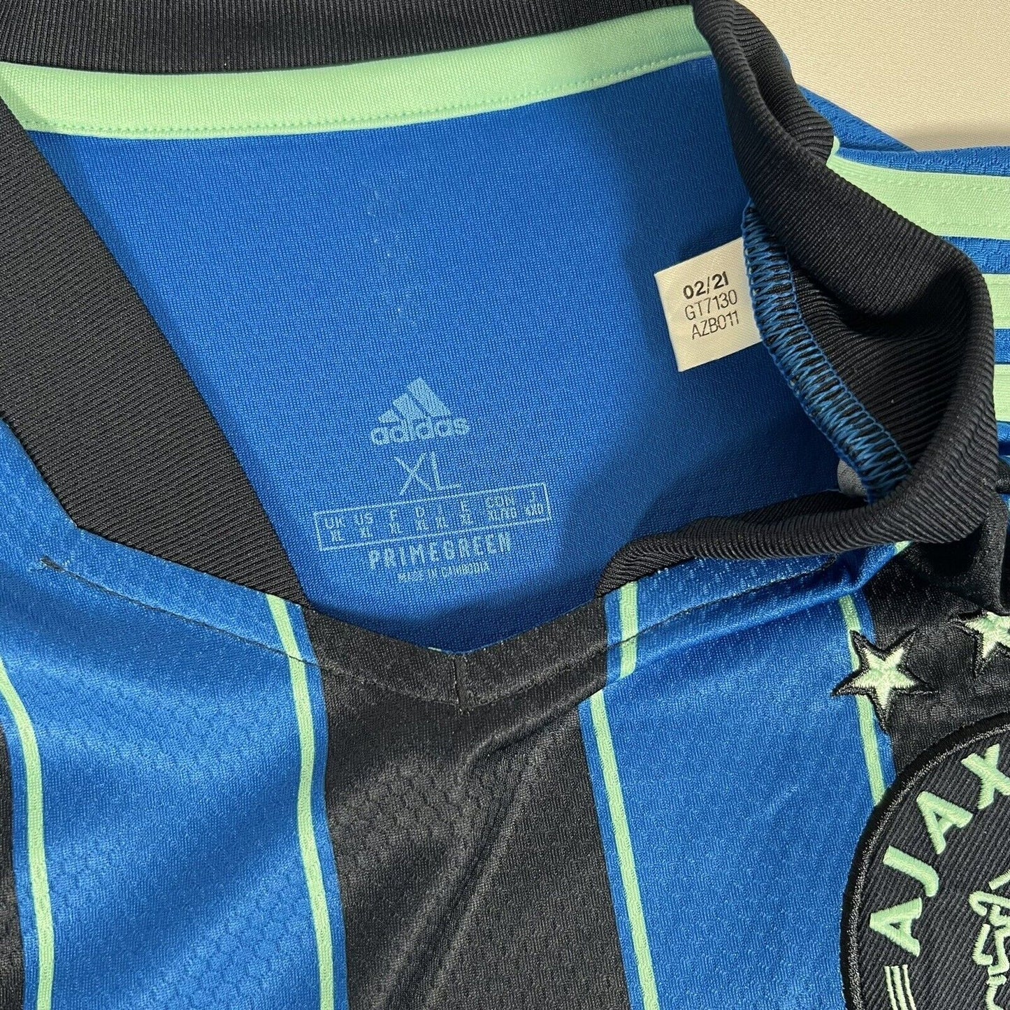 ajax 2021 2022 away football shirt xl4