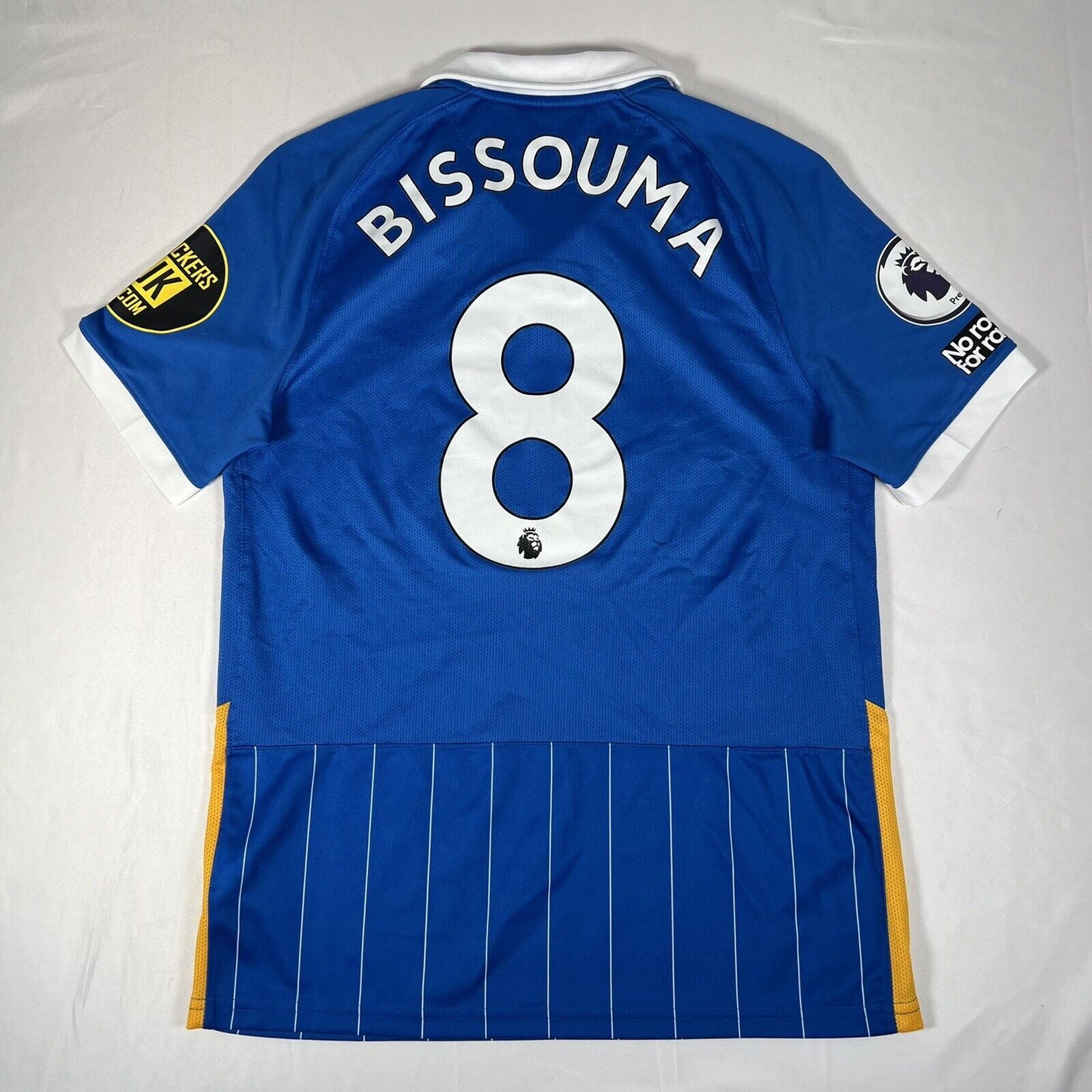 bissouma 8 brighton 2020 2021 home match spec football shirt boxed5