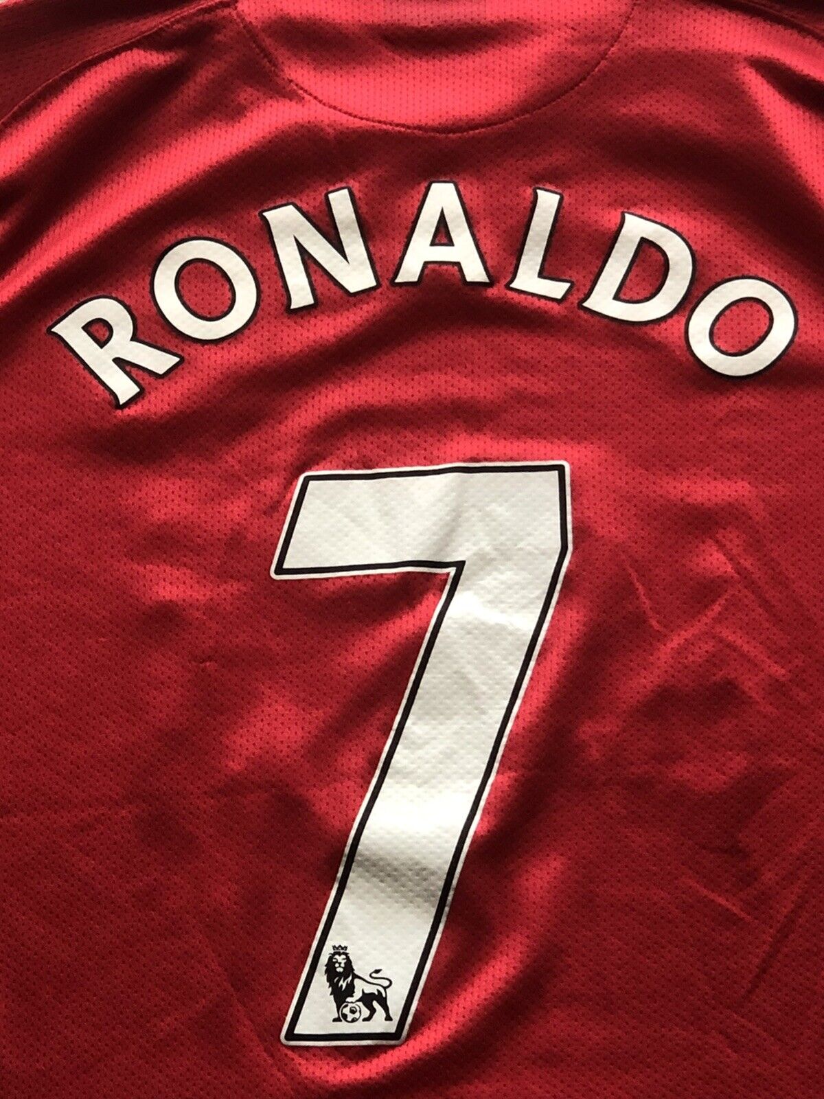 ronaldo manchester united 2007 2008 2009 home football shirt large2