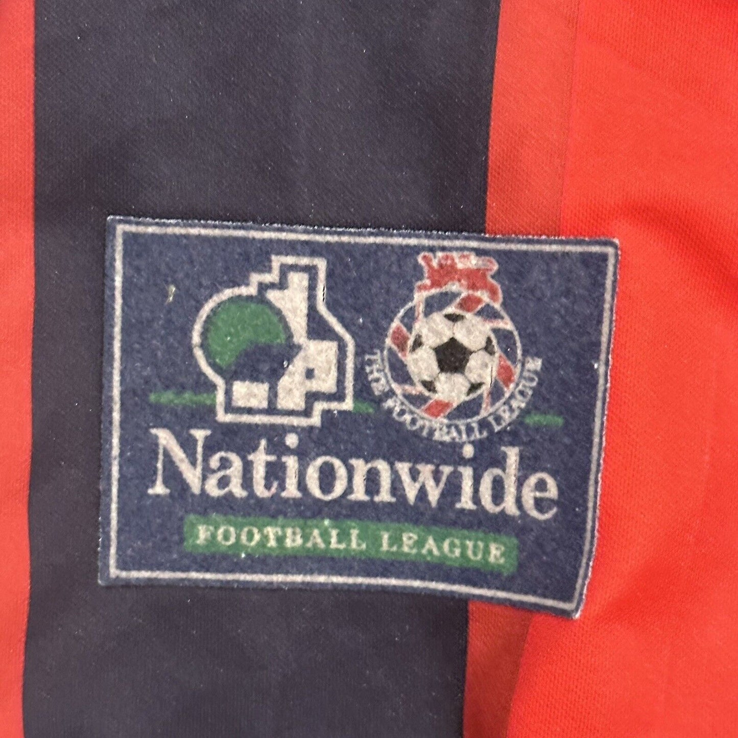 portsmouth 1995 1996 1997 matchworn away football shirt xl4