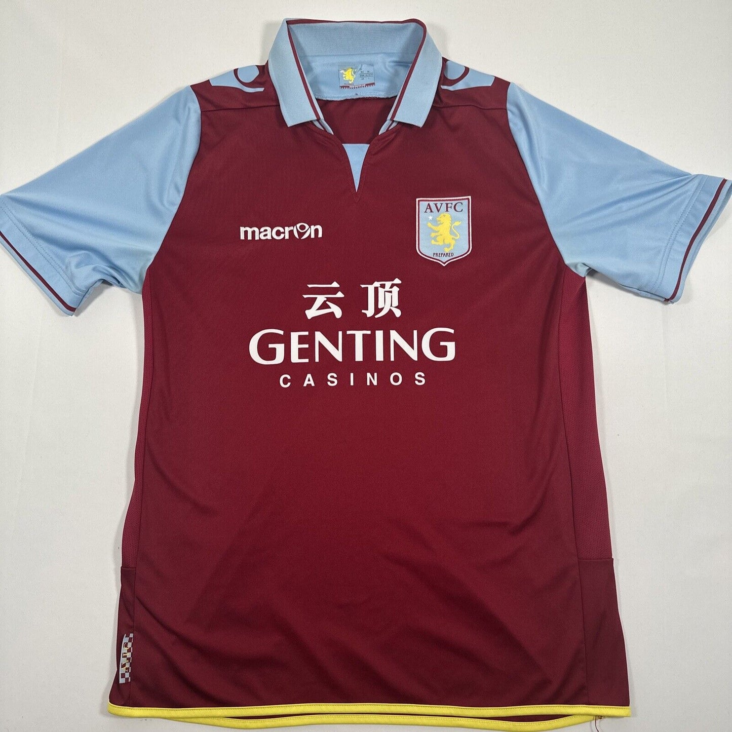 vlaar aston villa 2012 2013 home football shirt large3