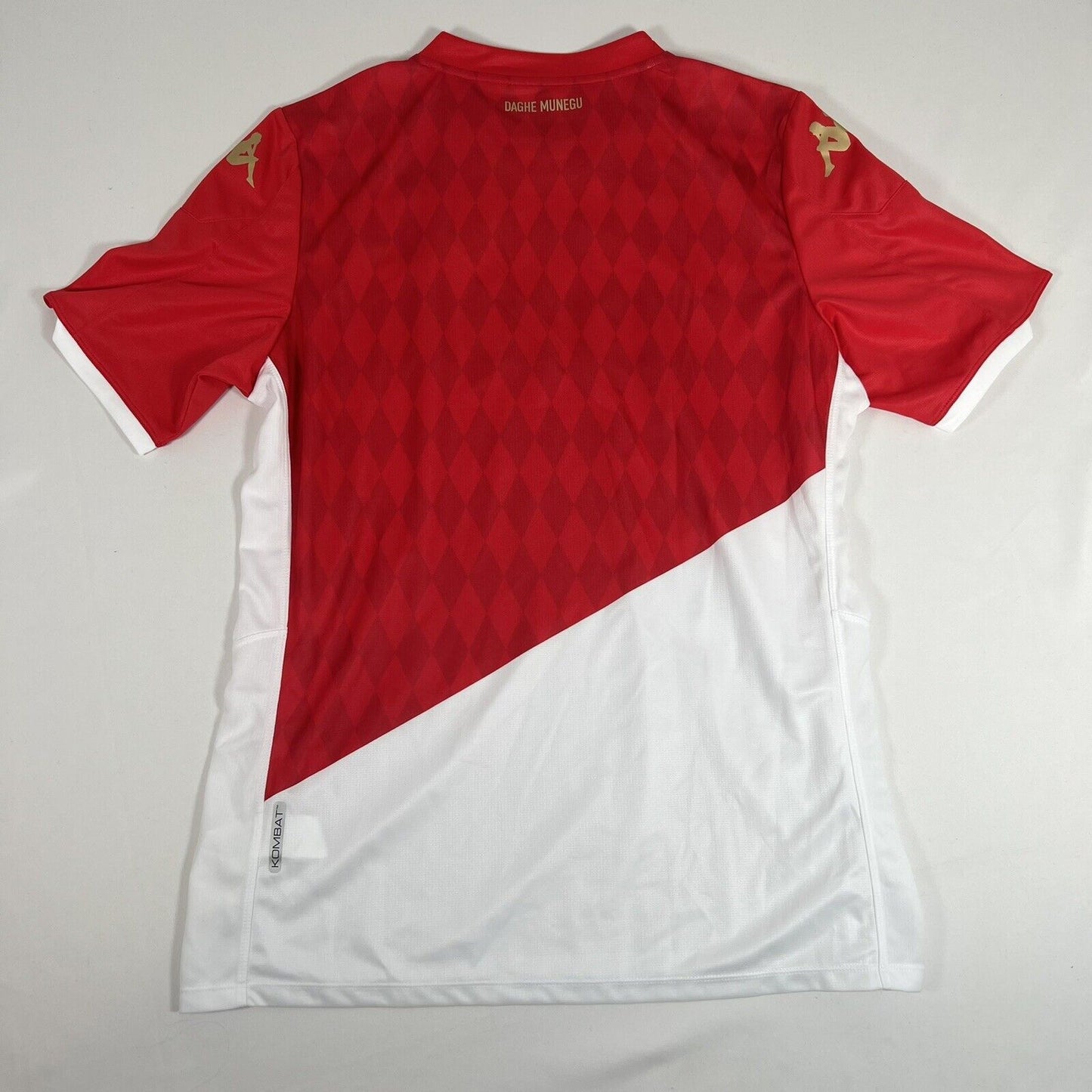 bnwt as monaco 2019 2020 home football shirt xl4