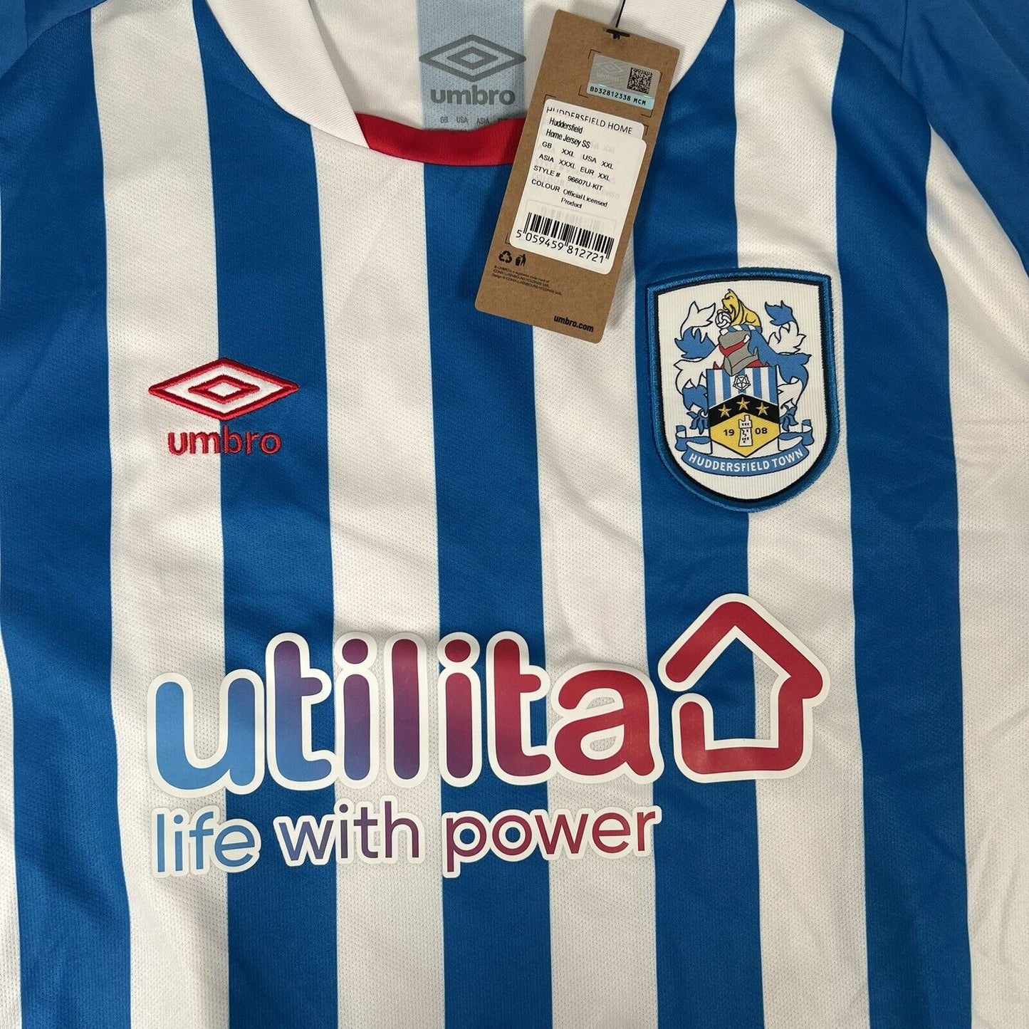 knockaert 50 huddersfield 2022 2023 home football shirt bnwt xxl2