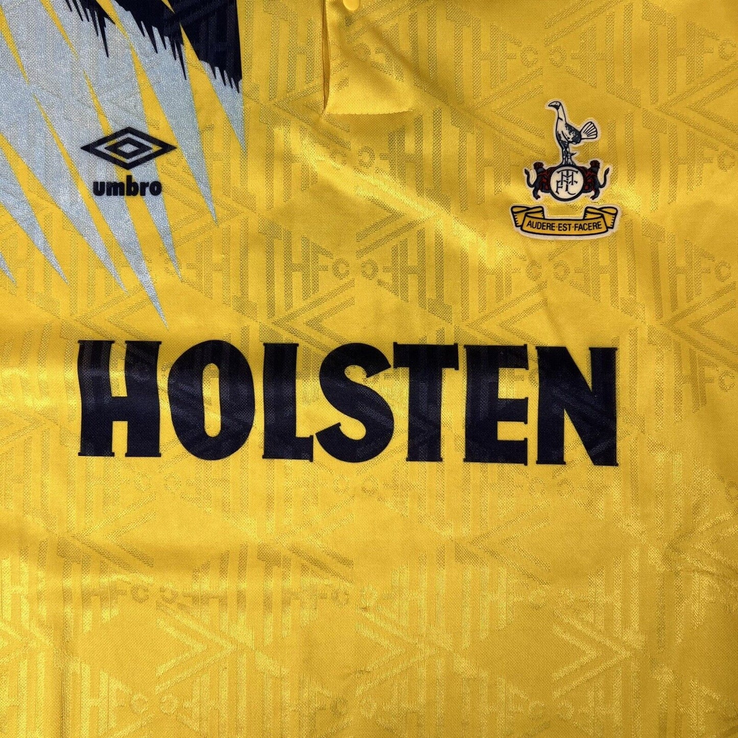 ruddock 6 tottenham 1991 1992 1993 1994 signed away football shirt xl2