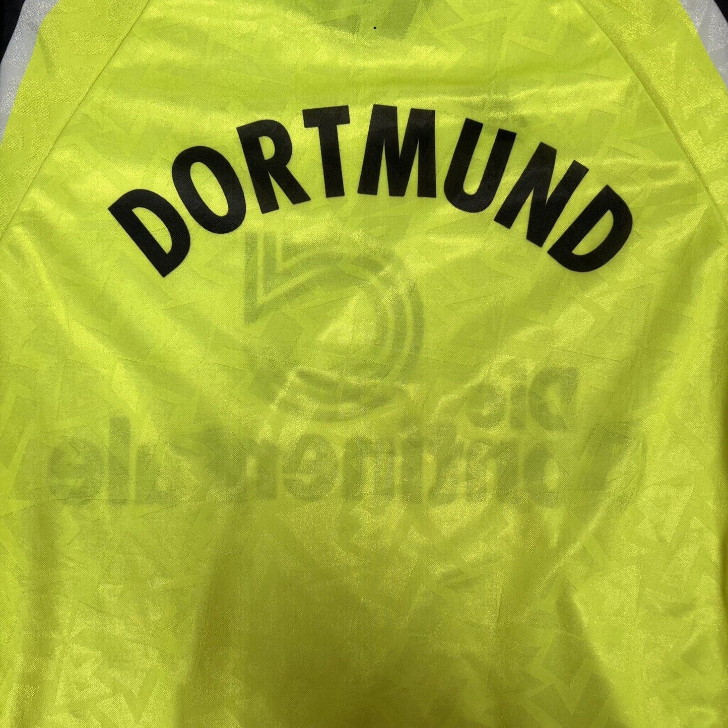 borussia dortmund 1995 1996 home football shirt long sleeves small4