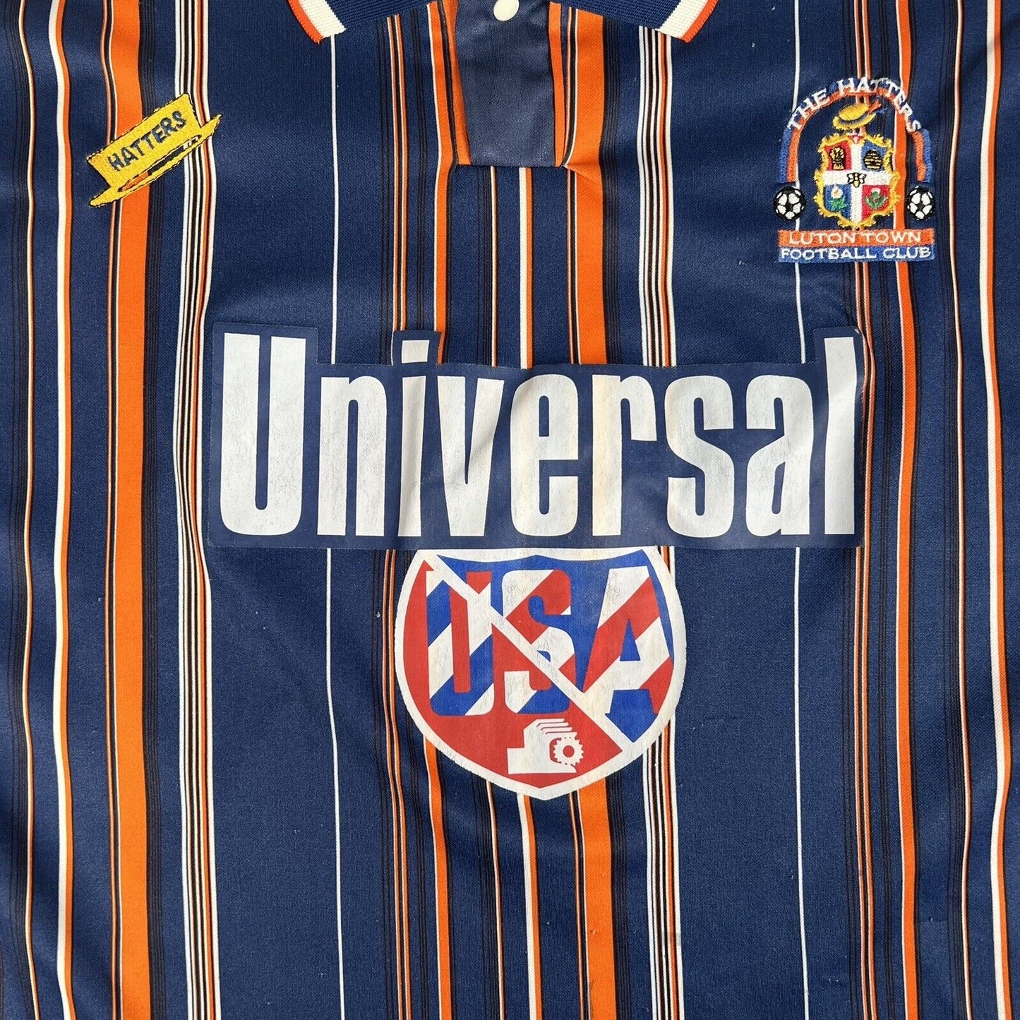 Orginal Luton Town 1994/1995 Away Football Shirt Medium - Football Shirt Kingdom