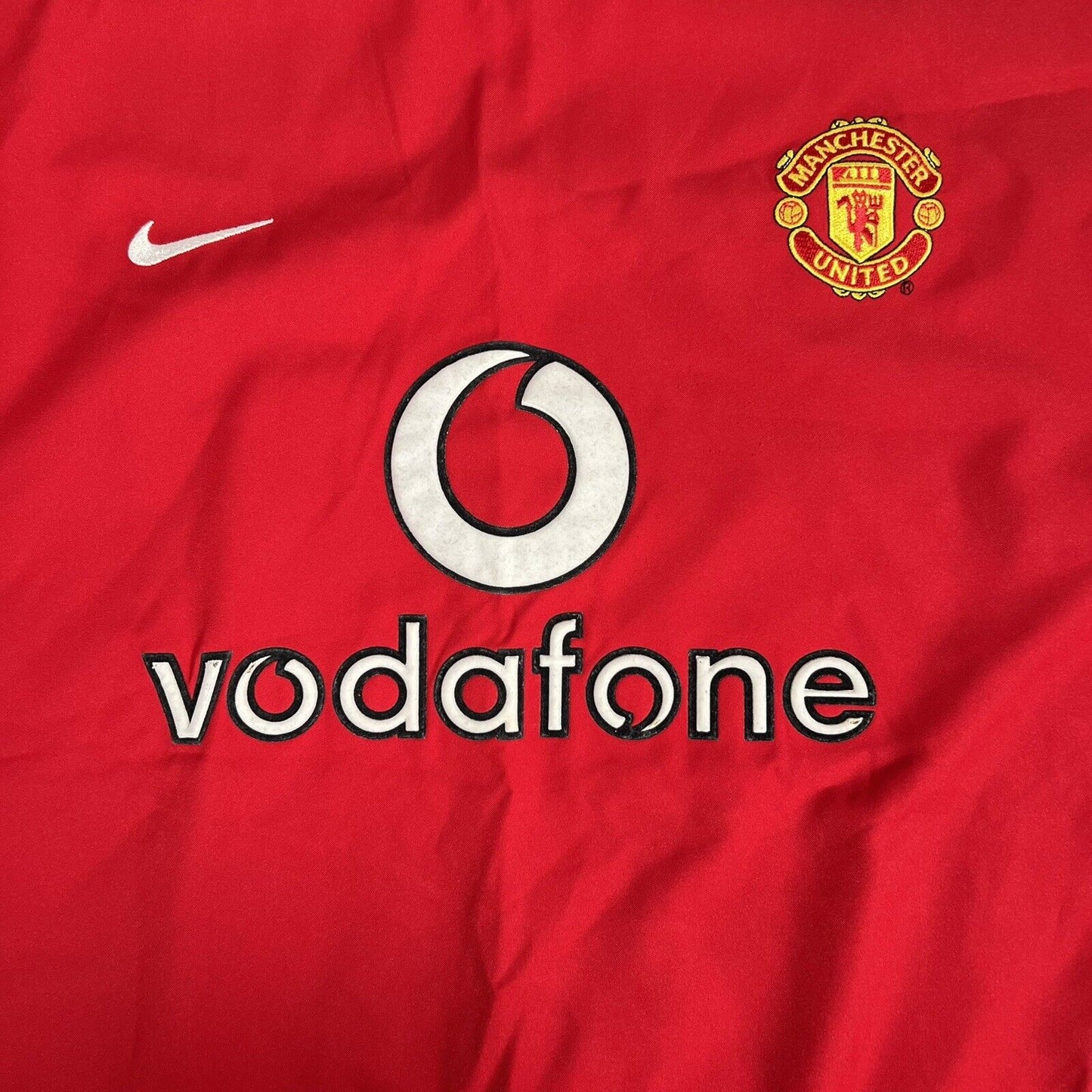 Manchester United 2002/2003/2004 Long Sleeve Home Football Shirt Large - Football Shirt Kingdom
