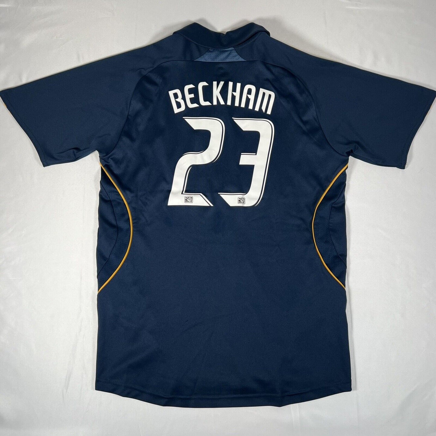beckham 23 la galaxy 2007 2008 2009 away football shirt small3