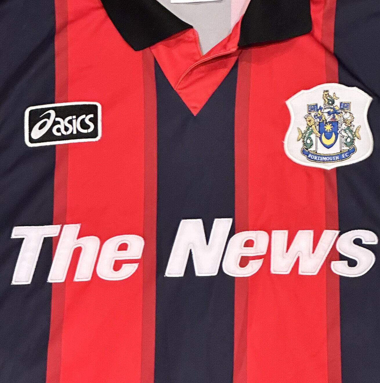 Portsmouth 1995/1996/1997 Match Issued Away Football Shirt XL - Football Shirt Kingdom