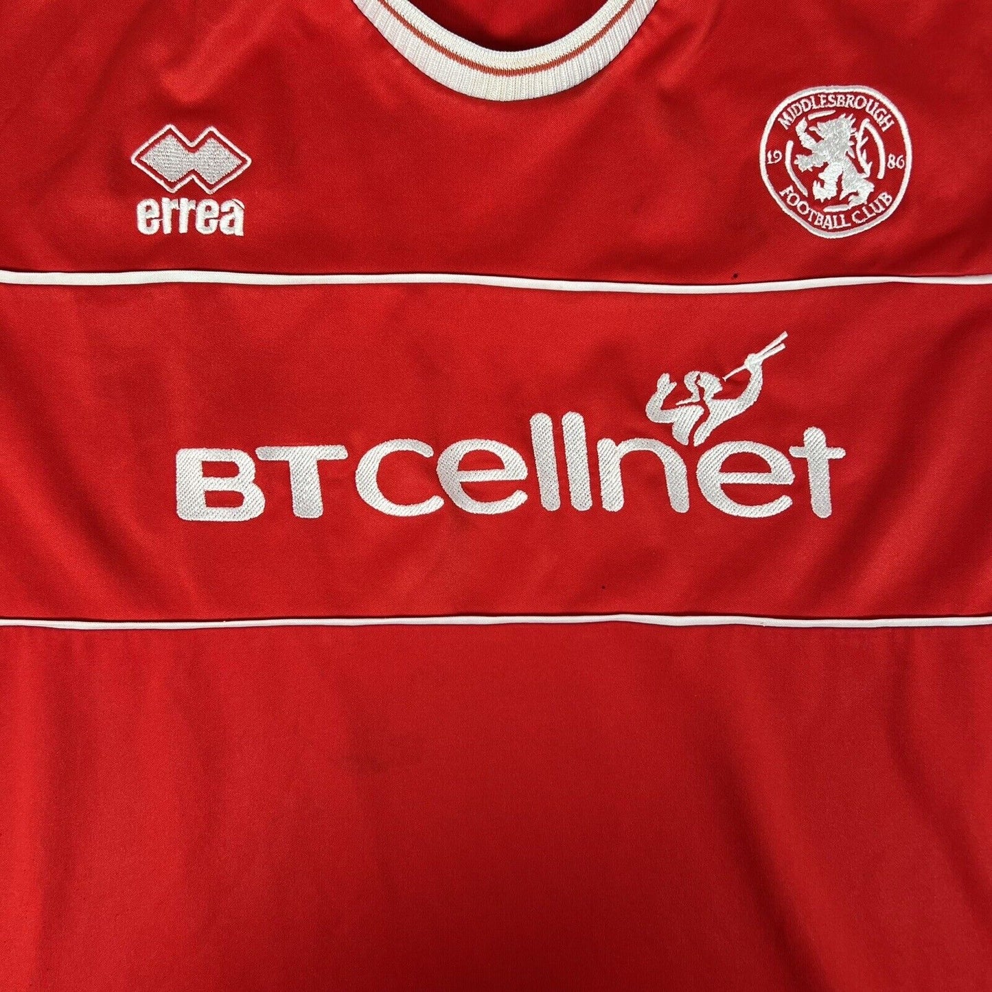 Middlesbrough 2001/2002 Home Football Shirt Men’s Large - Football Shirt Kingdom