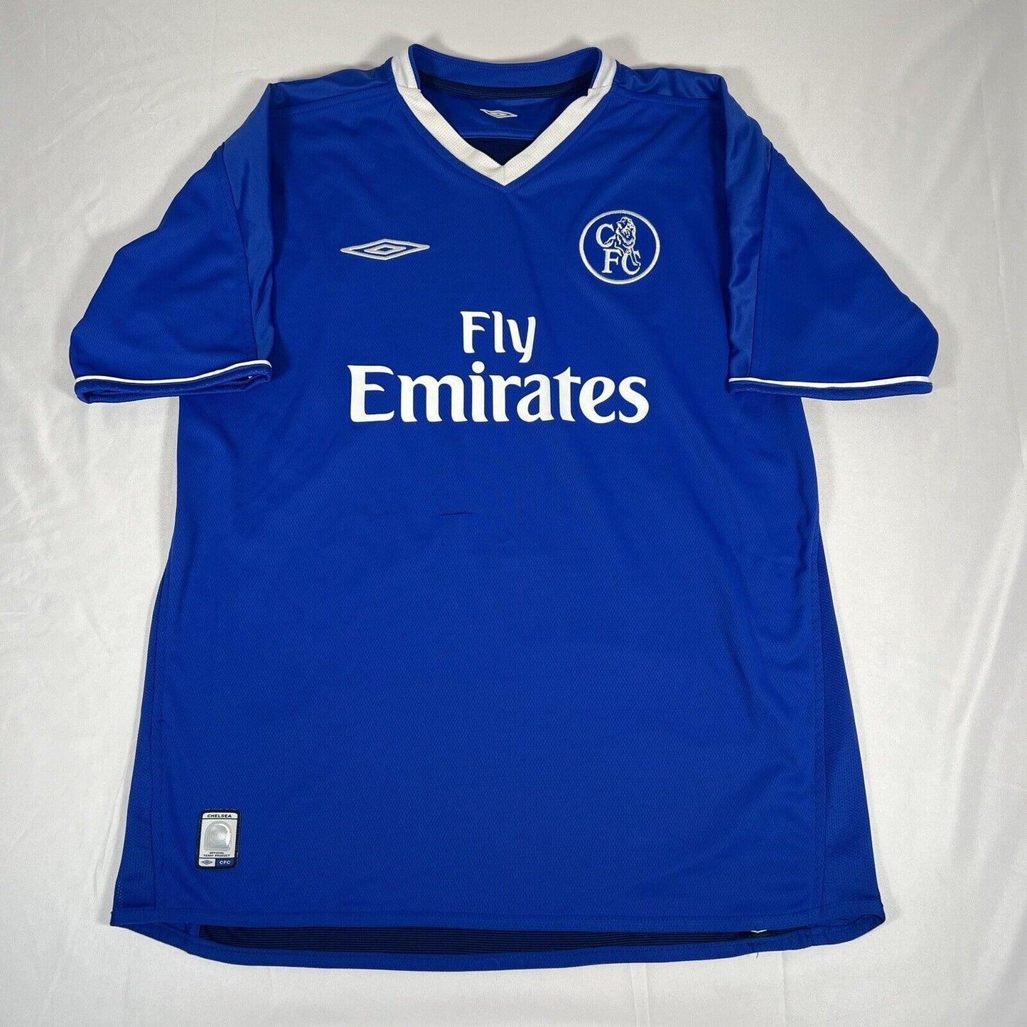 chelsea 2003 2004 2005 home football shirt men s large2