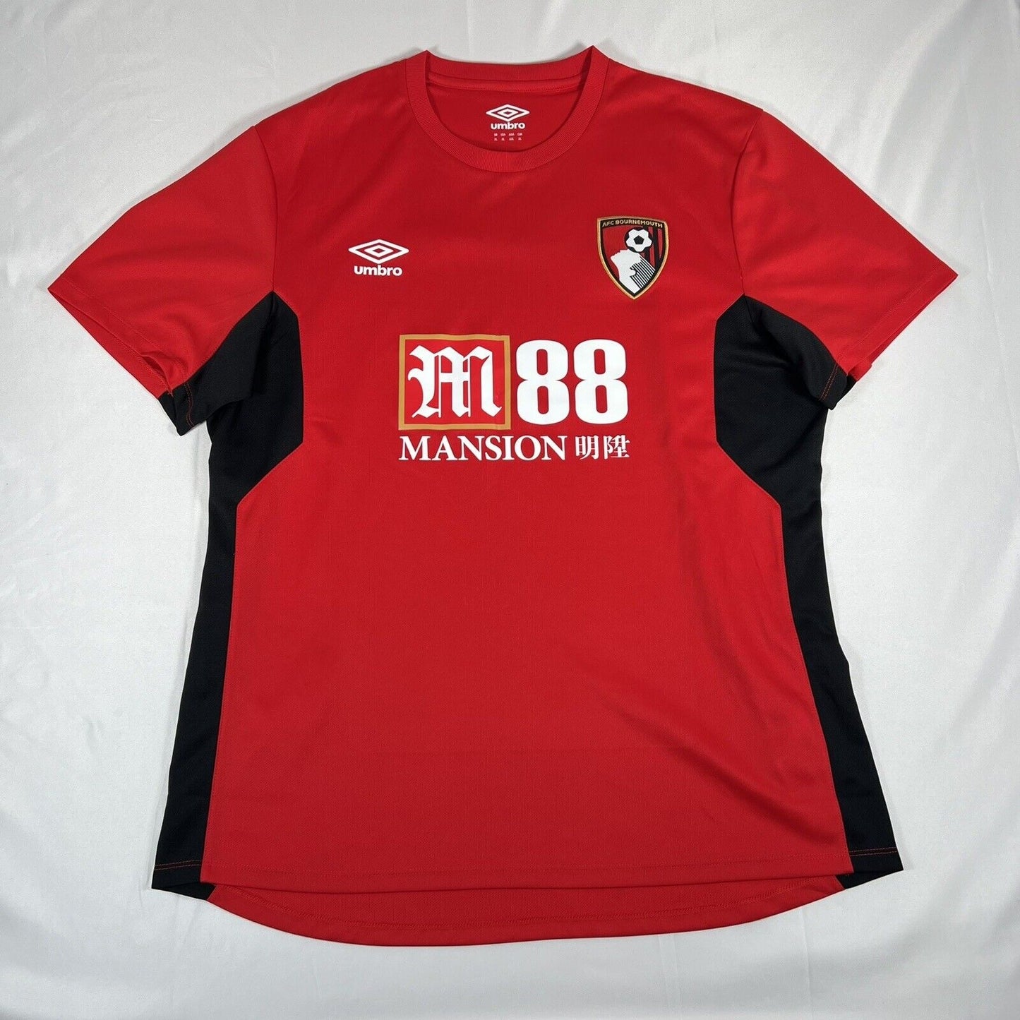 bournemouth 2017 2018 training football shirt men s xl2