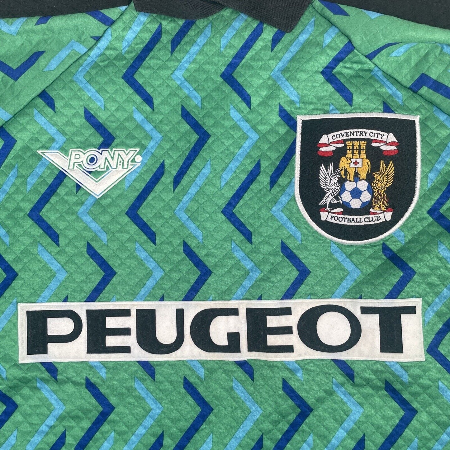 Coventry City 1994/1995 Goalkeeper Football Shirt Large - Football Shirt Kingdom