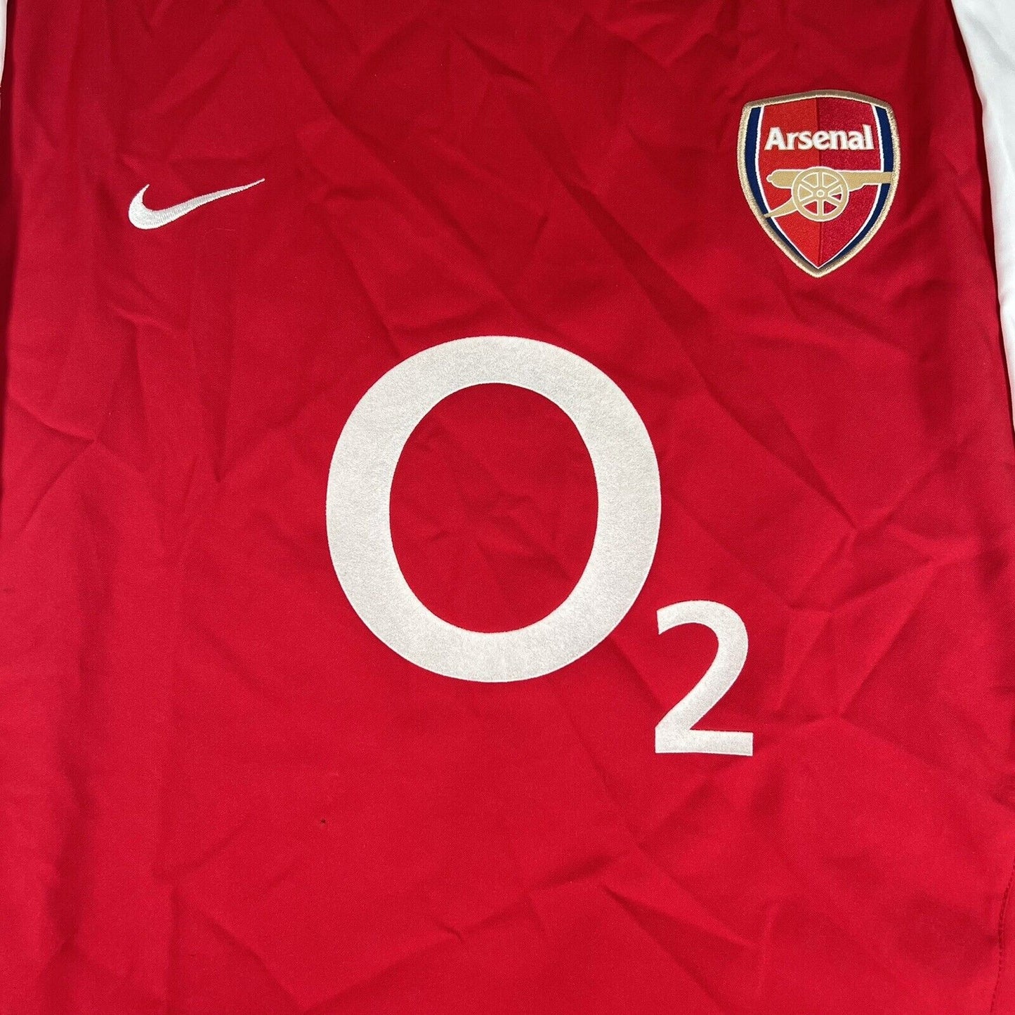 Arsenal 2002/2003/2004 Home Football Shirt Men’s XXL 2XL - Football Shirt Kingdom