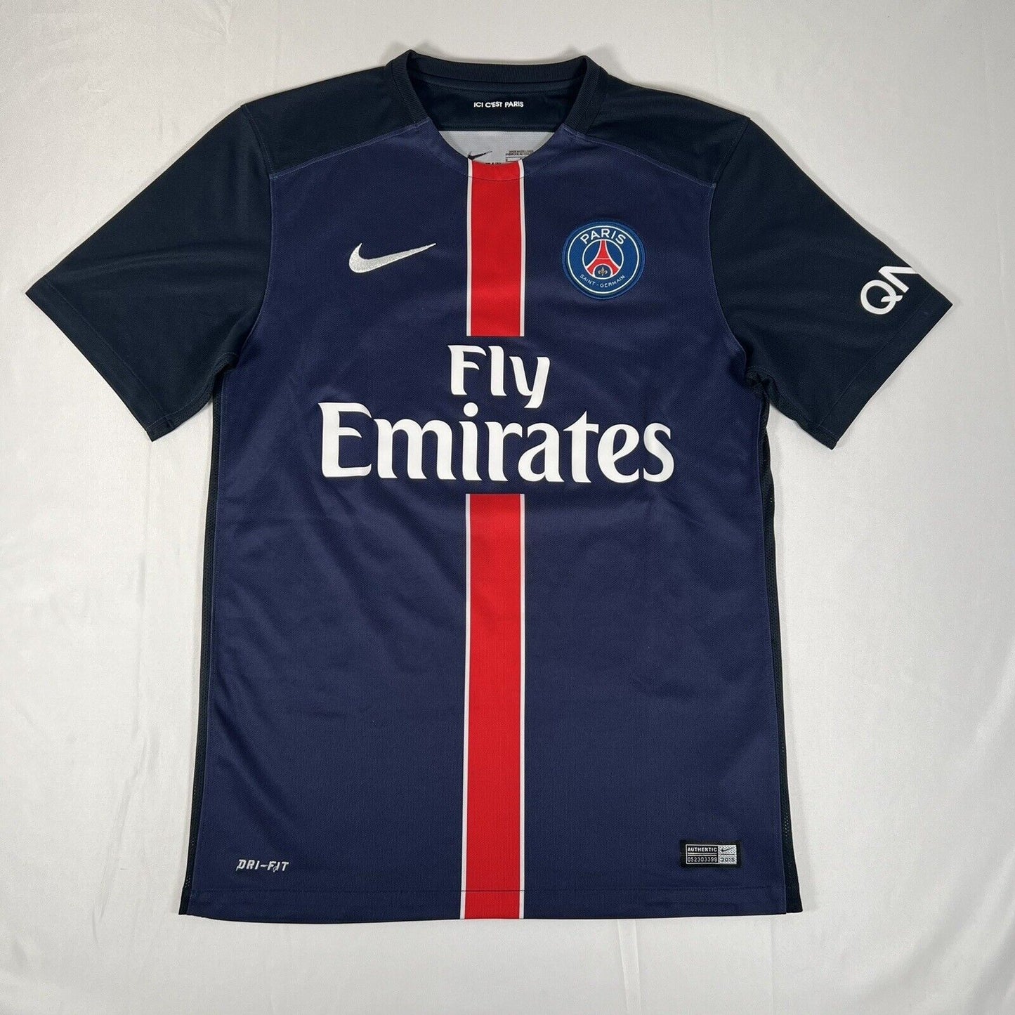 psg paris saint germain 2015 2016 home football shirt men s small2