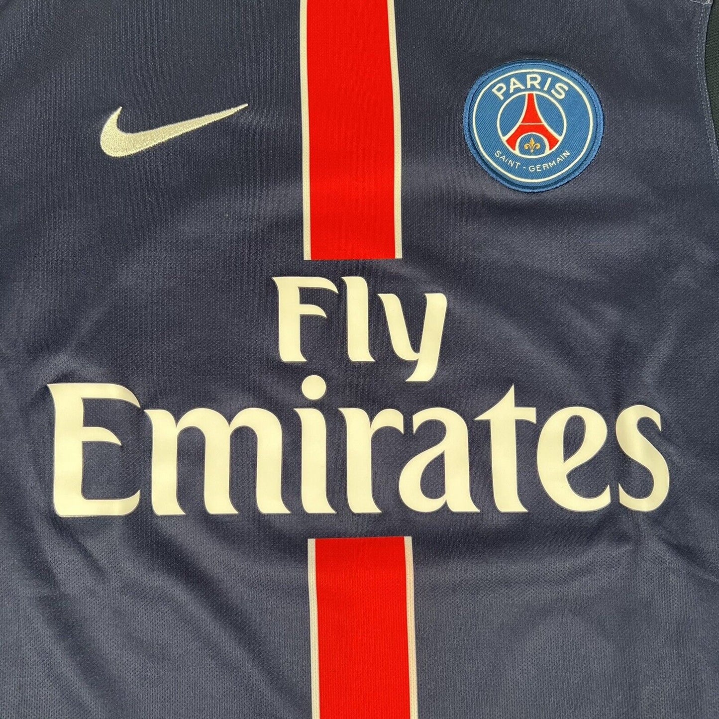 PSG Paris Saint Germain 2015/2016 Home Football Shirt Men’s Small - Football Shirt Kingdom