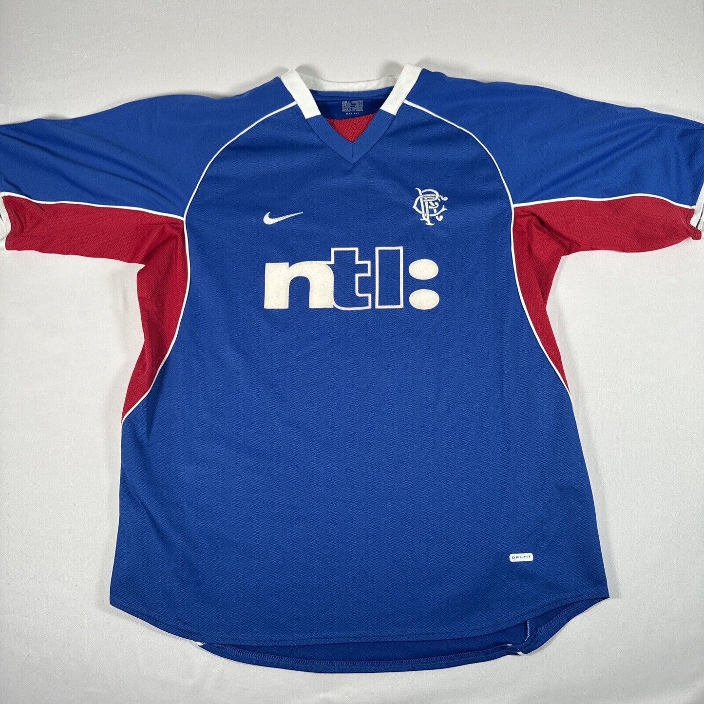 Rangers 2001/2002 Home Football Shirt  Men’s Large