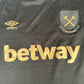 West Ham United 2020/2021 125 Year Third Football Shirt  Large - Football Shirt Kingdom