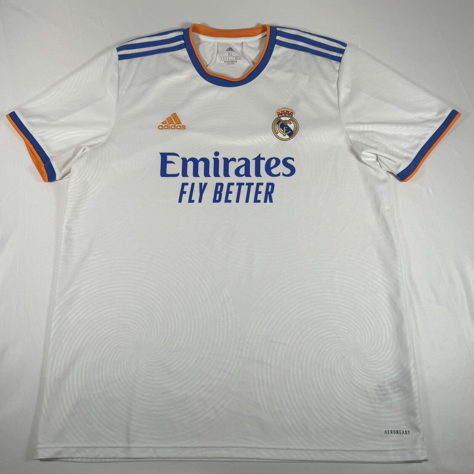 real madrid 2021 2022 home football shirt men s xl 12