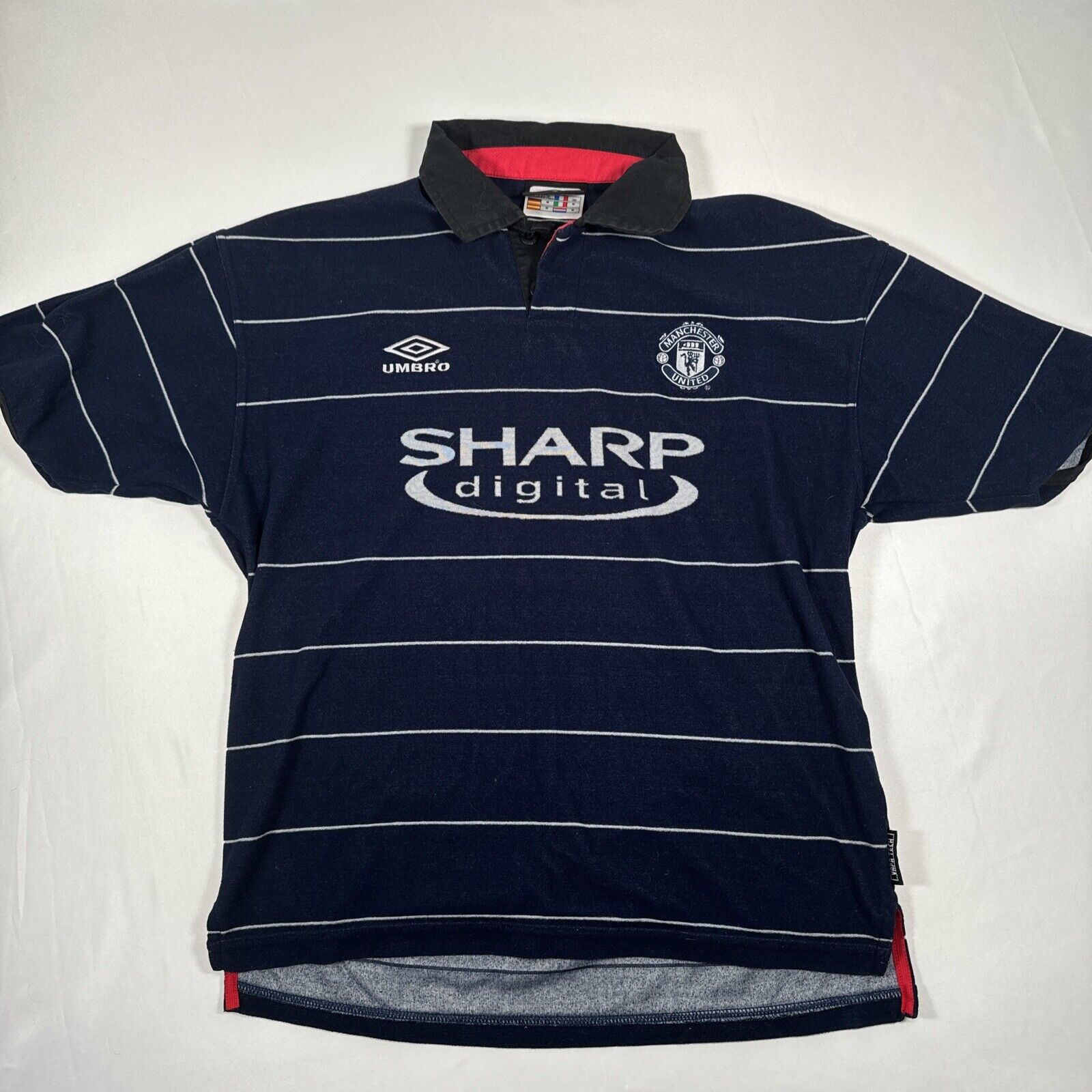 manchester united 1999 2000 away football shirt medium2