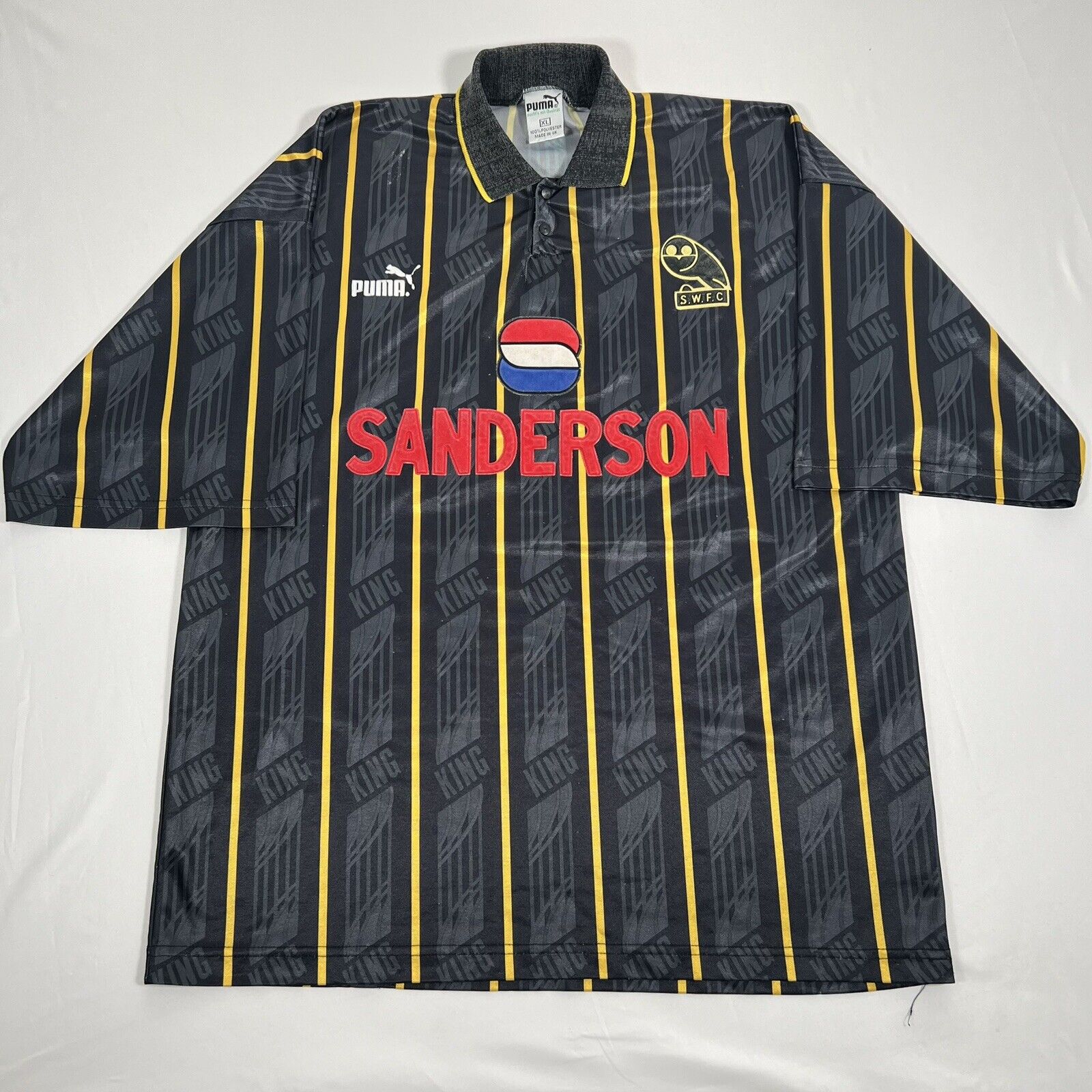 sheffield wednesday 1993 1994 1995 away football shirt xl2