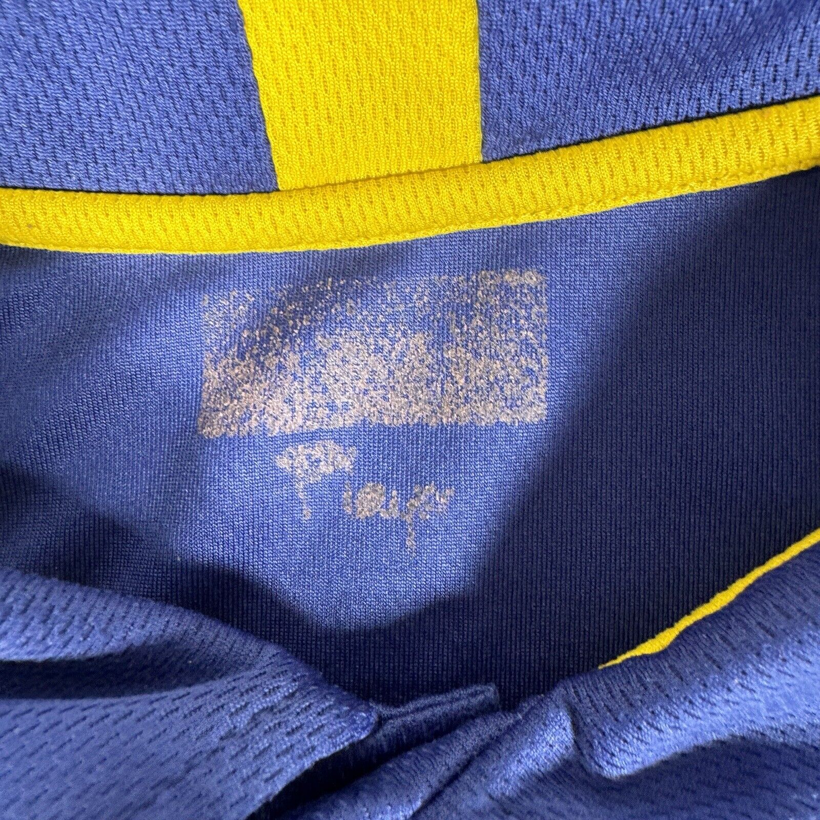 leeds united 2014 2015 blue training football shirt medium5
