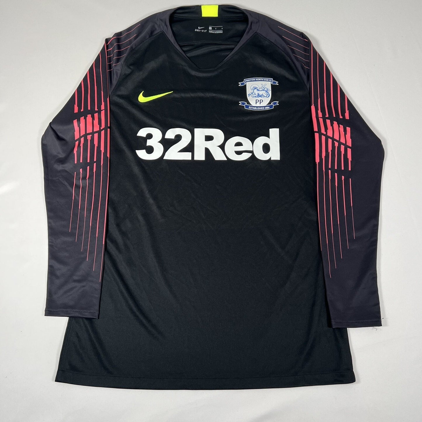 preston north end 2018 2019 goalkeeper football shirt large 12