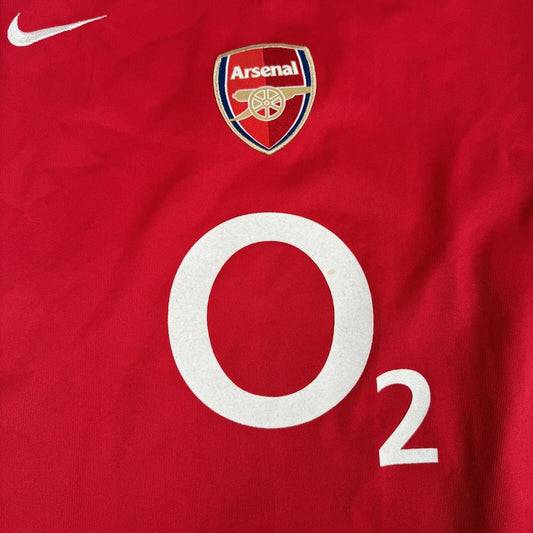 Arsenal 2004/2005 Home Football Shirt   XL - Football Shirt Kingdom