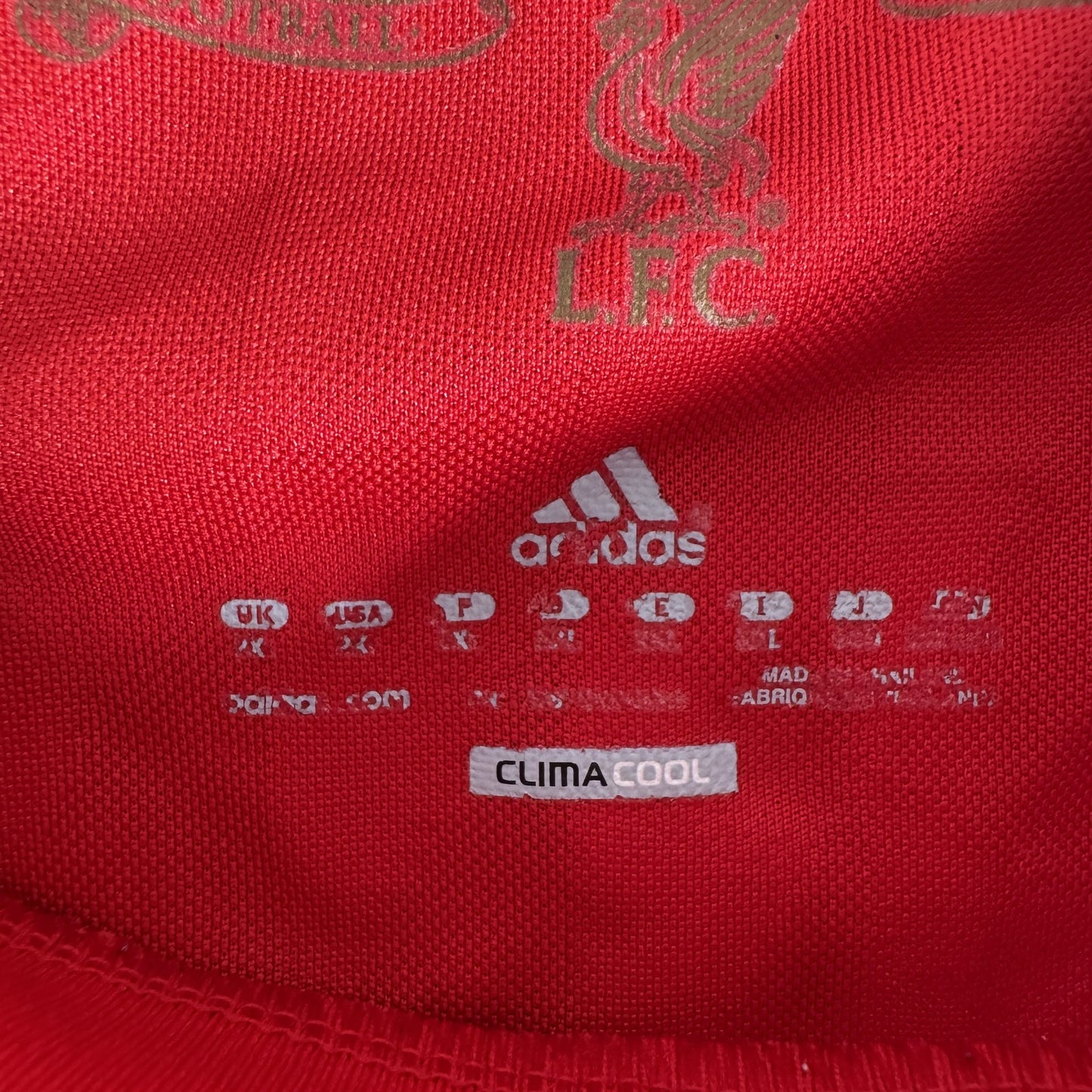 gerrard 8 liverpool 2010 2011 2012 home football shirt 2xl xxl6
