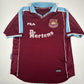 west ham united 1999 2000 2001 home football shirt men s large2