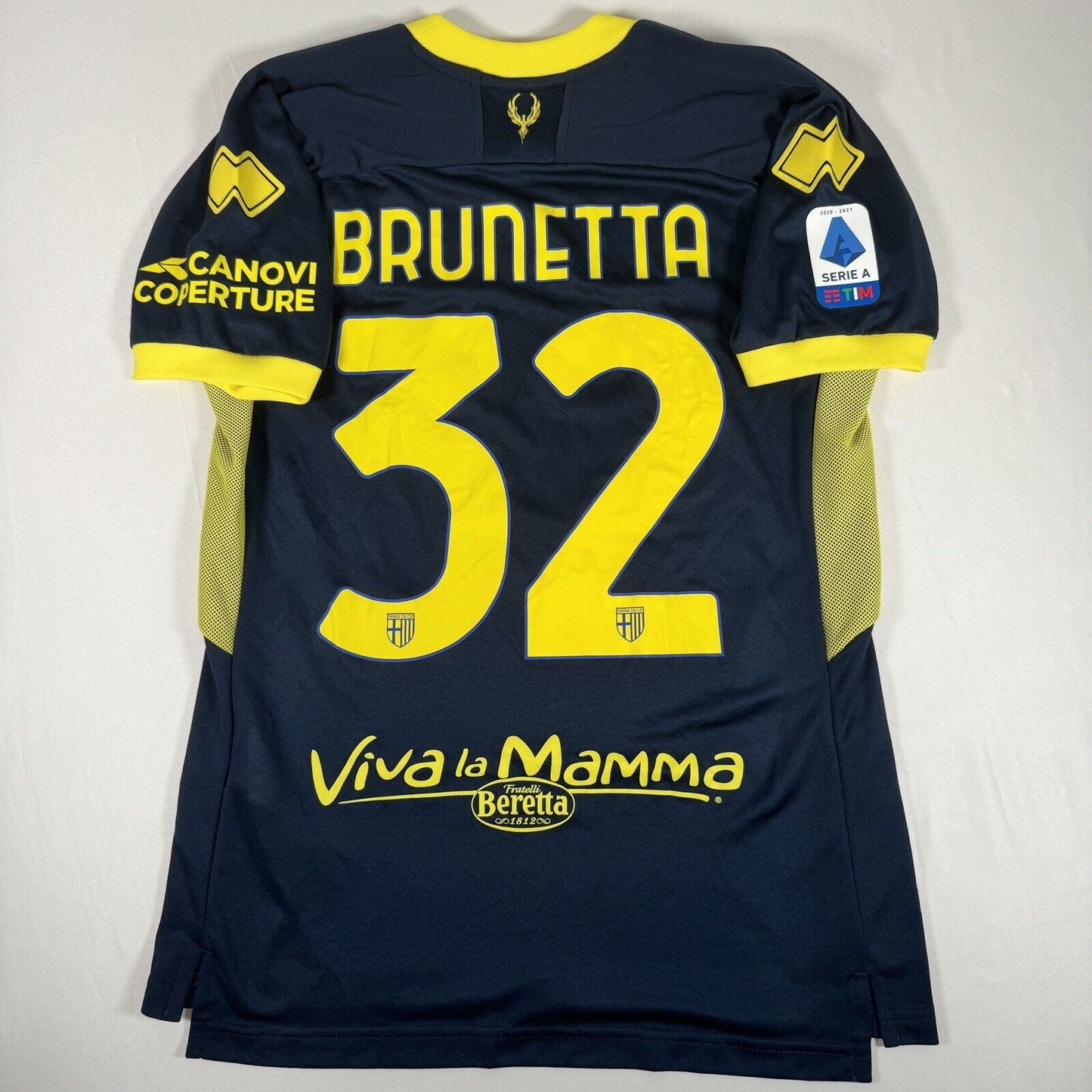 BRUNETTA 32 Parma 2020/2021 Third Football Shirt Large