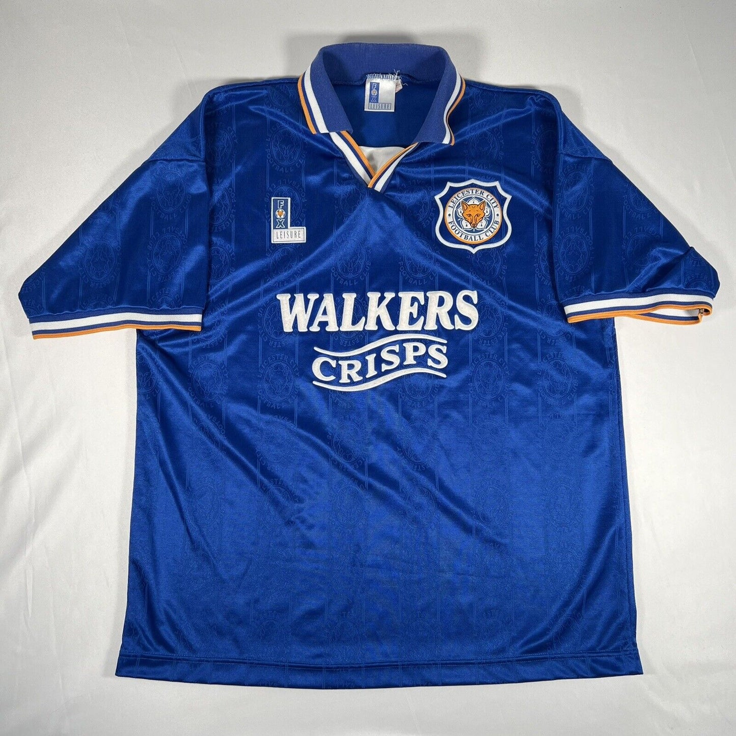 leicester city 1994 1995 1996 home football shirt xl2