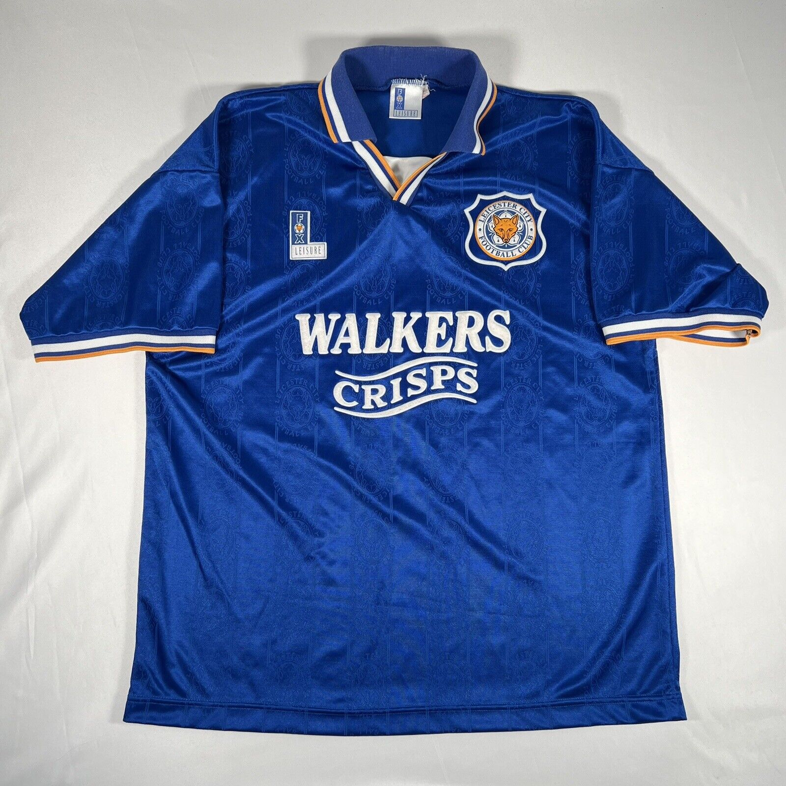 leicester city 1994 1995 1996 home football shirt xl2