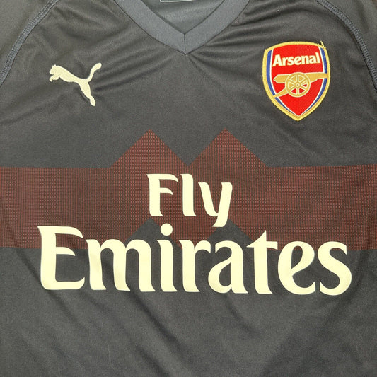 Arsenal 2018/2019 Away Football Shirt   Large - Football Shirt Kingdom