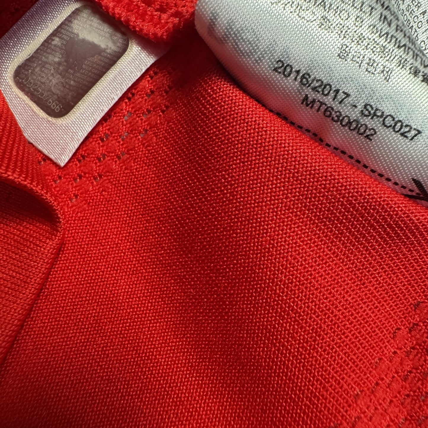 Liverpool 2016/2017 Long Sleeve Home Football Shirt  Small