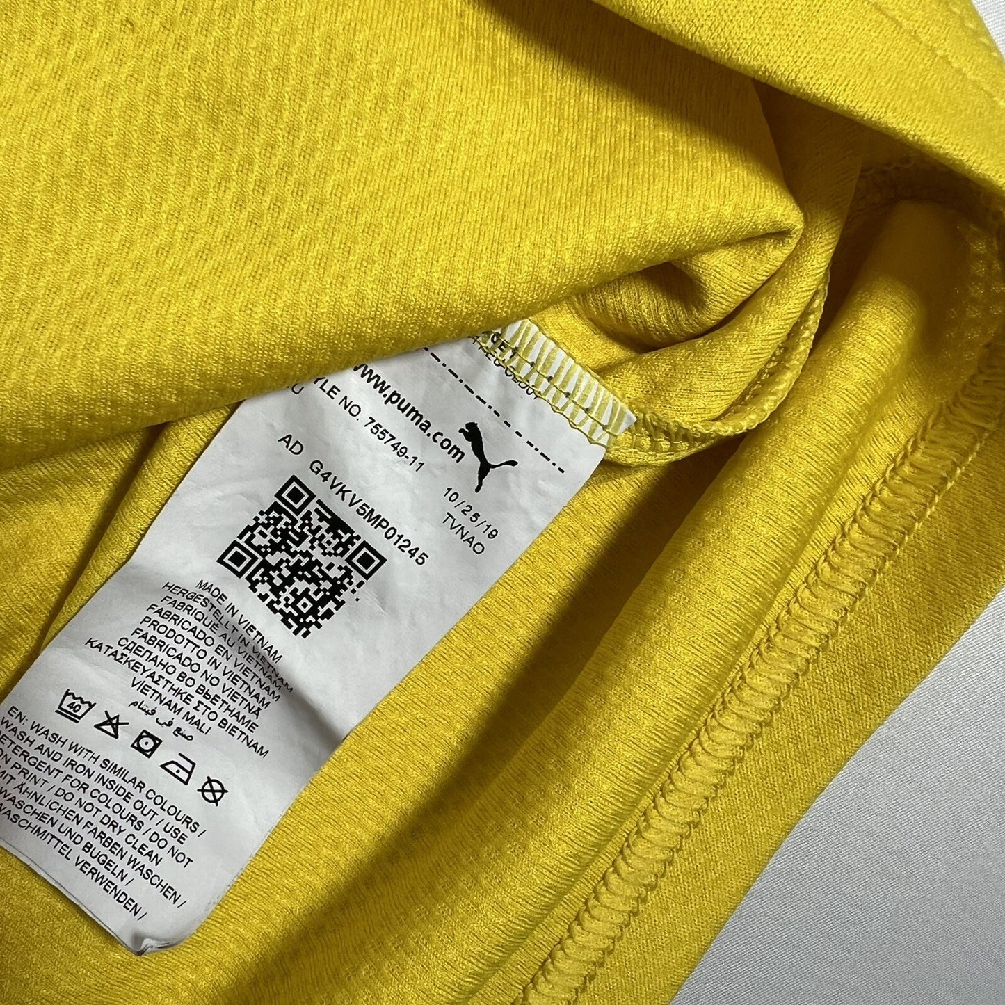 borussia dortmund 2019 2020 cup home football shirt xl5