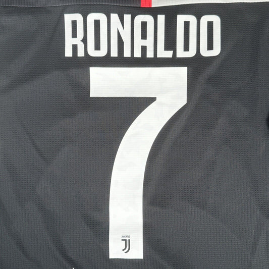 RONALDO 7 Juventus 2019/2020 Home Football Shirt Player Issue 9 BNWT - Football Shirt Kingdom