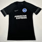 brighton black nike training football shirt men s medium2