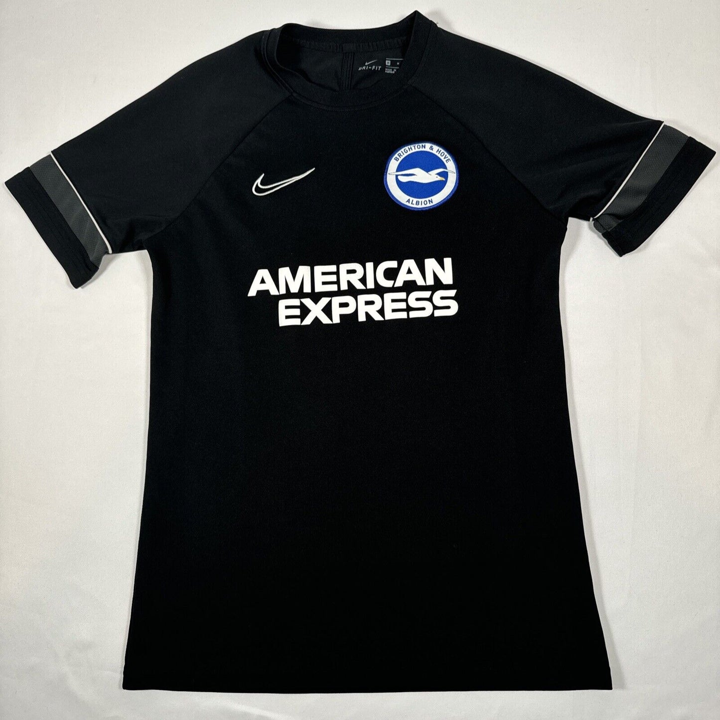 brighton black nike training football shirt men s medium2