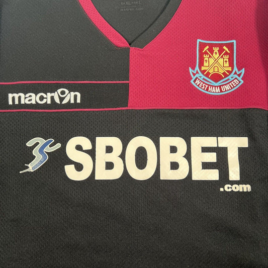 West Ham United 2010/2011 Macron Training Football Shirt Large - Football Shirt Kingdom