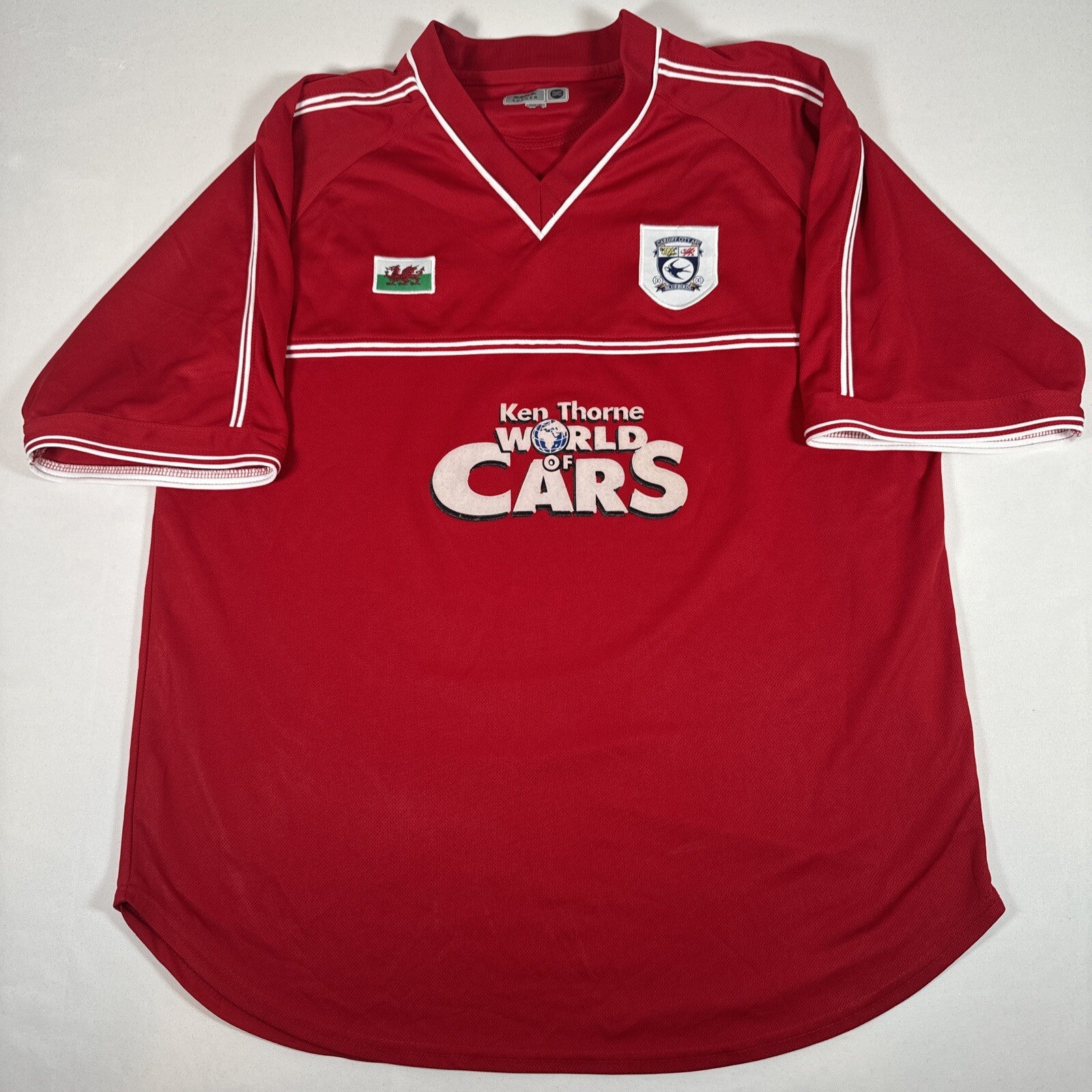 cardiff city 2001 2002 away football shirt xl2