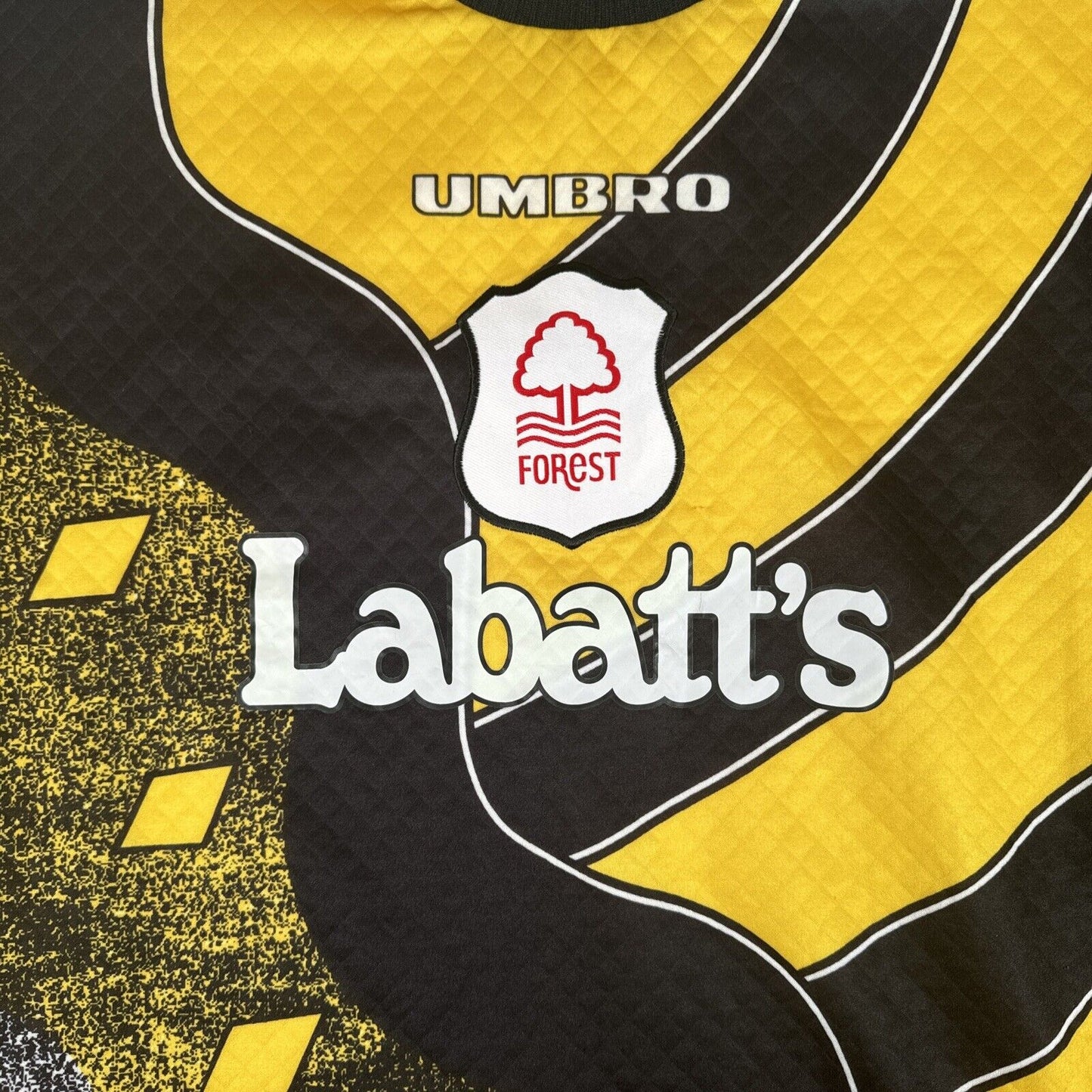 Nottingham Forest 1996/1997 Goalkeeper Football Shirt  2XL XXL - Football Shirt Kingdom