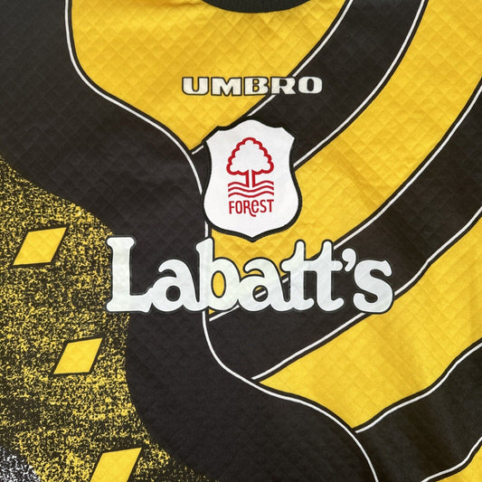 Nottingham Forest 1996/1997 Goalkeeper Football Shirt  2XL XXL - Football Shirt Kingdom