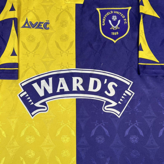 Sheffield United 1995/1996/1997 Away Football Shirt Medium - Football Shirt Kingdom