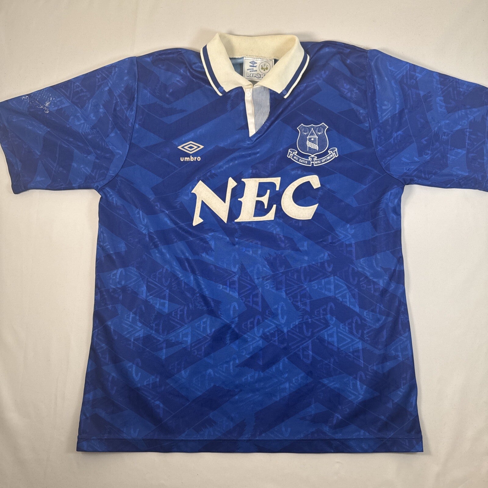 everton 1991 1992 1993 home football shirt large2